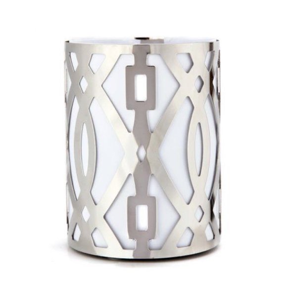 Better Homes And Gardens Other - Better Homes and Garden Geo Candle Sleeve, Silver